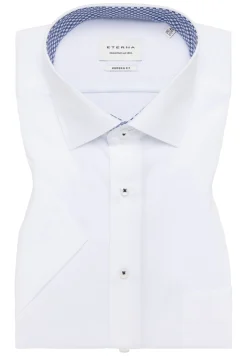 Herren Eterna Hemd Twill Kurzarm