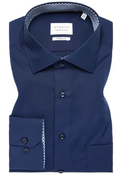 Herren Eterna Hemd Twill Langarm
