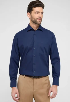 Herren Eterna Hemd Twill Langarm