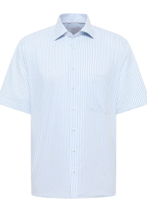 Herren Eterna Hemd Twill Langarm