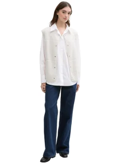 Damen Tom Tailor Denim Hemdbluse