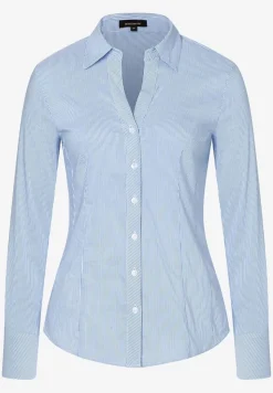 Damen More & More Hemdbluse gestreift