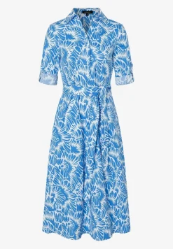 Damen More & More Hemdblusenkleid mit Flowerprint