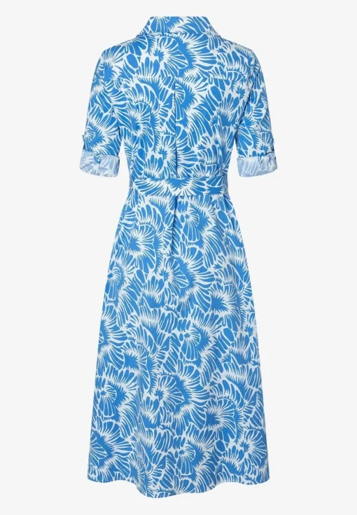 Damen More & More Hemdblusenkleid mit Flowerprint