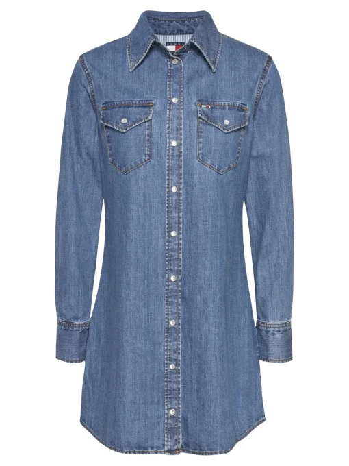 Damen Tommy Jeans Hemdkleid