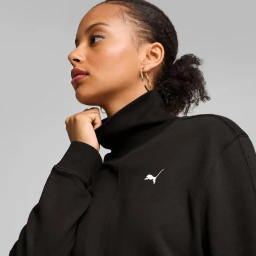 Damen Puma HER Hochgeschlossenes Sweatshirt