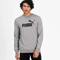 Herren Puma Herren Sweatshirt ESS Big Logo Crew TR