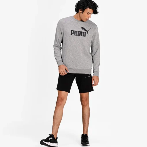 Herren Puma Herren Sweatshirt ESS Big Logo Crew TR