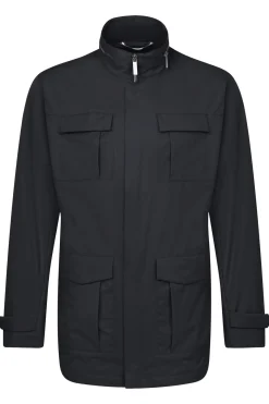 Herren Bugatti Herrenjacke mit Stehkragen