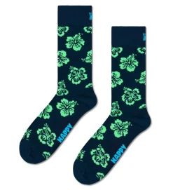 Damen Happy Socks Hibiscus Sock