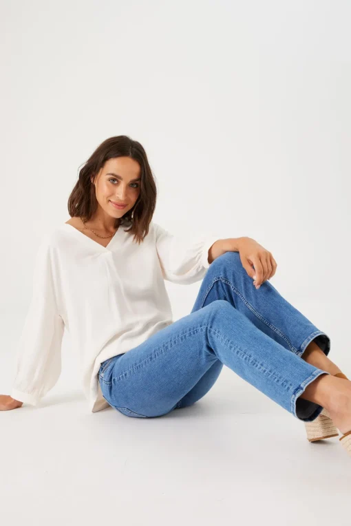 Damen Garcia High-Waist Jeans