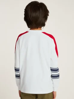 Kinder Tommy Hilfiger Hilfiger Monotype Langarmshirt