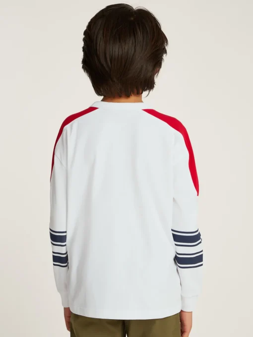 Kinder Tommy Hilfiger Hilfiger Monotype Langarmshirt