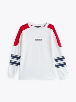 Kinder Tommy Hilfiger Hilfiger Monotype Langarmshirt