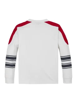 Kinder Tommy Hilfiger Hilfiger Monotype Langarmshirt