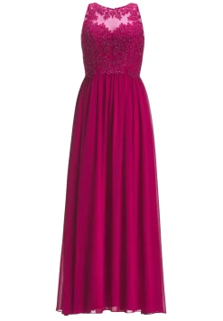 Damen Hey Kyla Hochgeschlossenes Chiffonkleid mit Stickerei