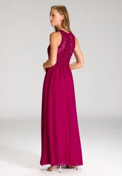 Damen Hey Kyla Hochgeschlossenes Chiffonkleid mit Stickerei