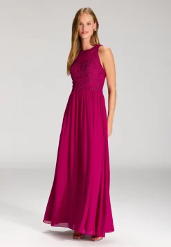Damen Hey Kyla Hochgeschlossenes Chiffonkleid mit Stickerei
