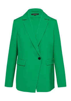 Damen Comma Hochwertiger Blazer mit Knopf und Reverskragen