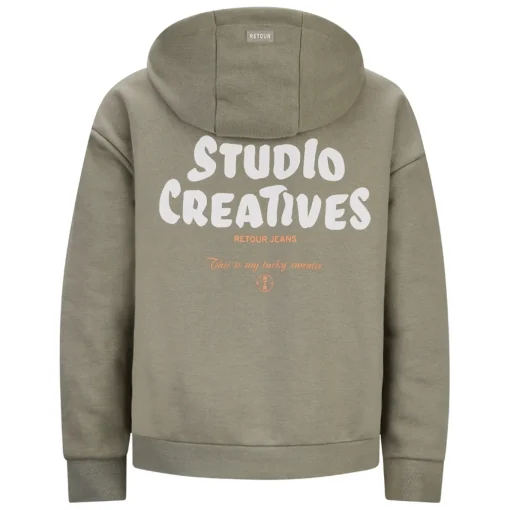 Kinder Retour Jeans Hoodie