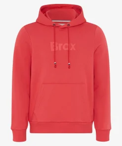 Herren Brax Hoodie im Baumwoll-Mix