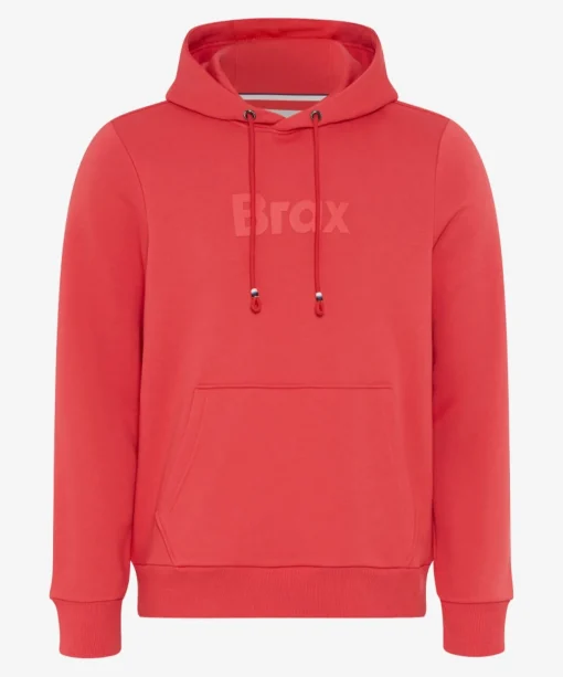 Herren Brax Hoodie im Baumwoll-Mix