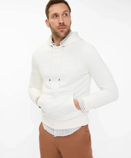 Herren Brax Hoodie im Baumwoll-Mix