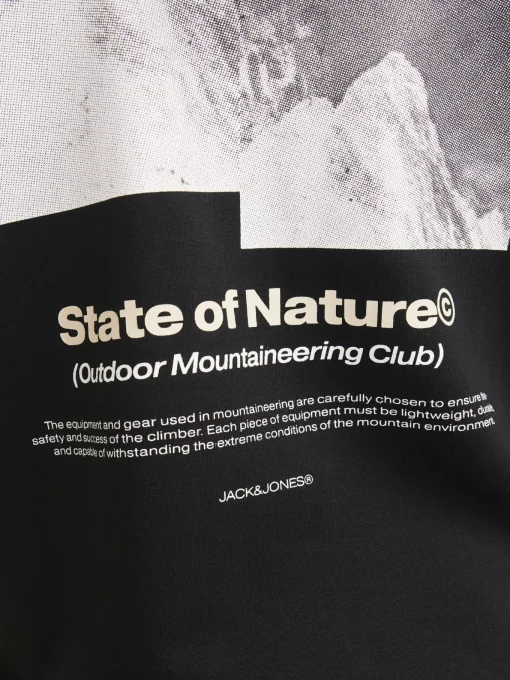 Kinder Jack&Jones Hoodie JCOALPHA MOUNTAIN PRINT