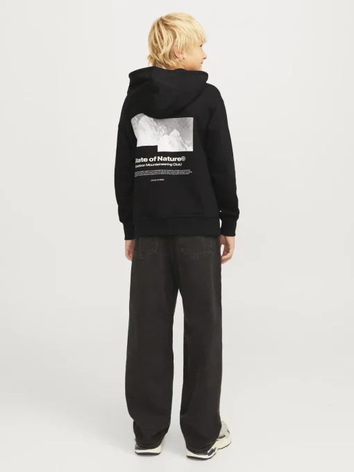 Kinder Jack&Jones Hoodie JCOALPHA MOUNTAIN PRINT