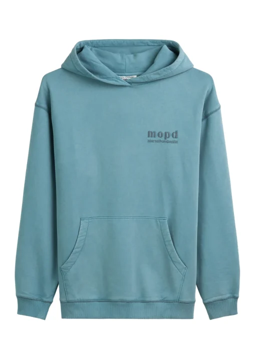 Herren Marc O´Polo Denim Hoodie mit Rückenprint
