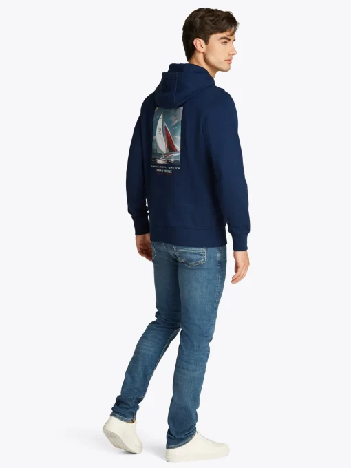 Herren Tommy Hilfiger Hoodie mit Rückenprint