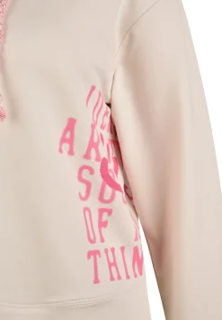 Damen Lecomte Hoodie mit stylischem Schriftzug und gemütlicher Kapuze
