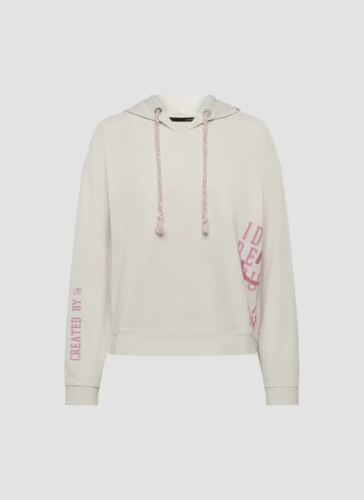 Damen Lecomte Hoodie mit stylischem Schriftzug und gemütlicher Kapuze