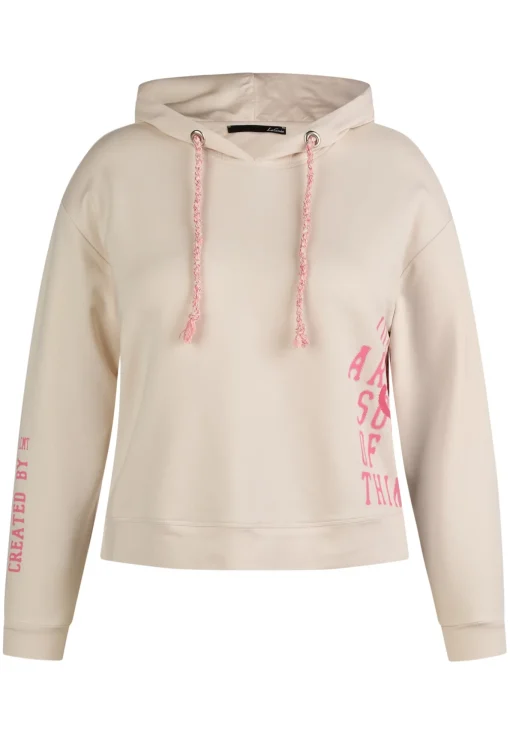 Damen Lecomte Hoodie mit stylischem Schriftzug und gemütlicher Kapuze