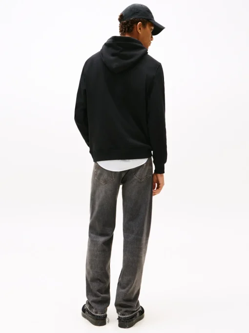 Herren Tommy Jeans Hoodie mit Tunnelzug und Logo