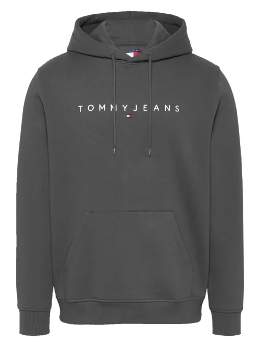 Herren Tommy Jeans Hoodie mit Tunnelzug und Logo