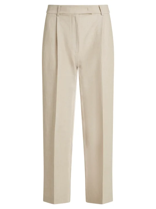 Damen Tommy Hilfiger Hose im Leinenmix