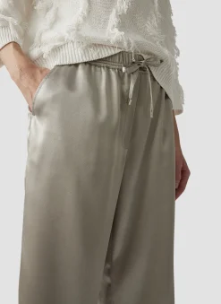 Damen Lecomte Hose in Glanzoptik