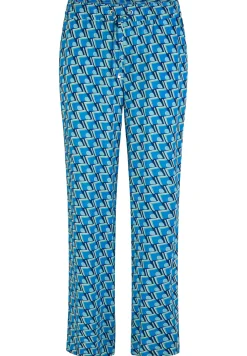 Damen Lecomte Hose mit grafischem Muster