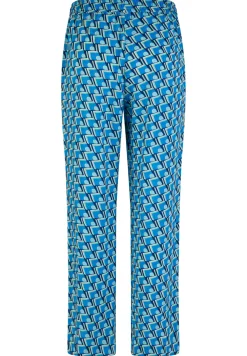 Damen Lecomte Hose mit grafischem Muster
