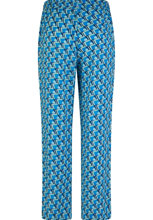 Damen Lecomte Hose mit grafischem Muster