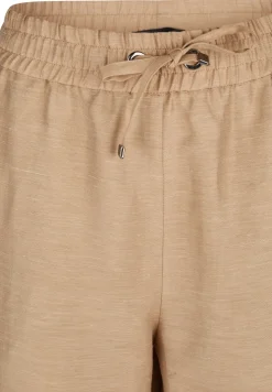 Damen Lecomte Hose mit Leinen