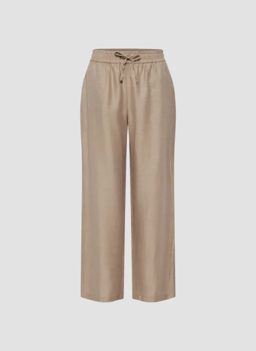 Damen Lecomte Hose mit Leinen