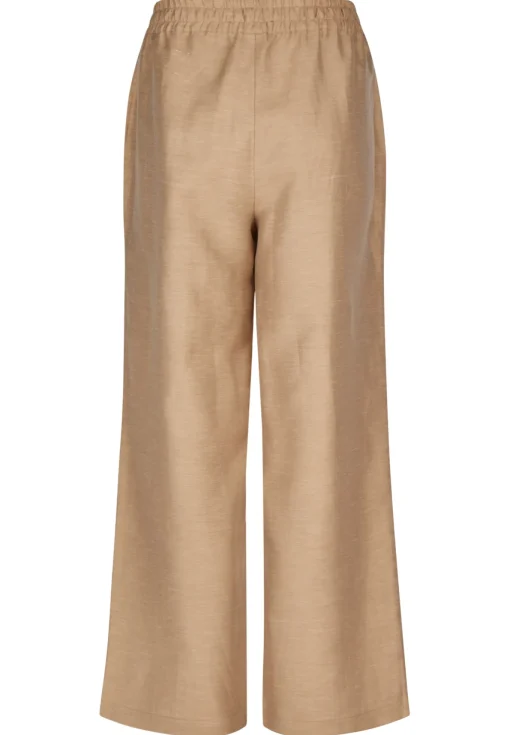 Damen Lecomte Hose mit Leinen