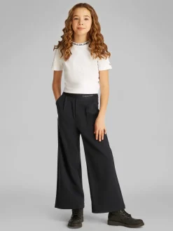 Kinder Calvin Klein Hose mit weitem Bein