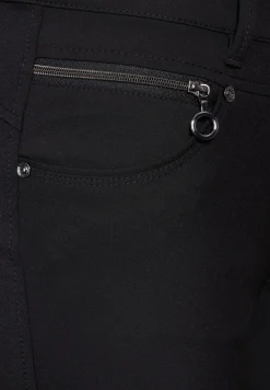 Damen Street One Hose mit Zipper Details