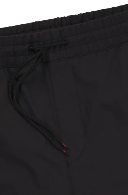 Herren Hugo Red HUGO x RB Regular-Fit Hose mit Carbon-Stealth-Logo
