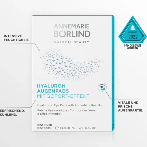 Annemarie Börlind HYALURON AUGENPADS mit Sofort-Effekt
