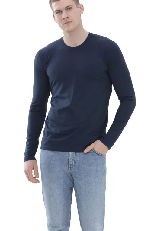 Herren Mey Hybrid-T-Shirt | Langarm
