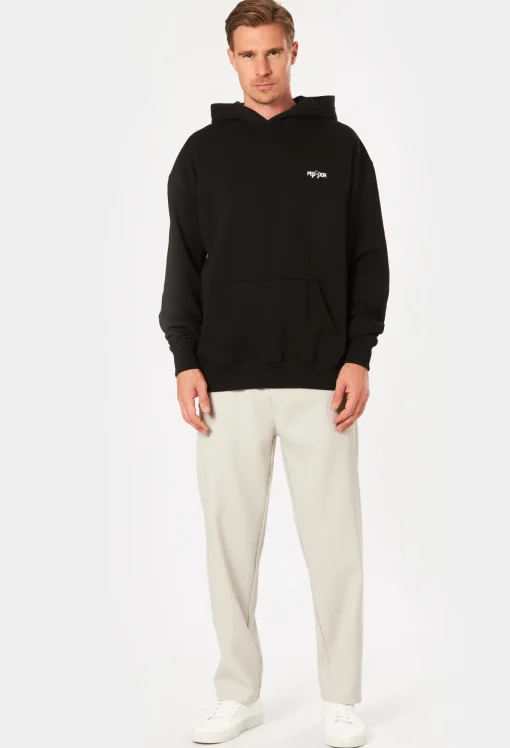 Herren Pegador HYDE OVERSIZED HOODIE WASHED BLACK